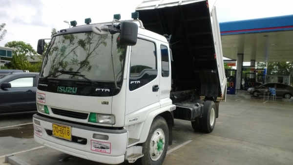 ISUZU FTR33F 6ล้อดั้ม200แรง ยูโร2 แม็คโหลดหัวเดิมบาง  ยาง1000 ปี*49 ห้างแท้ กะบะดั้มใหม่...