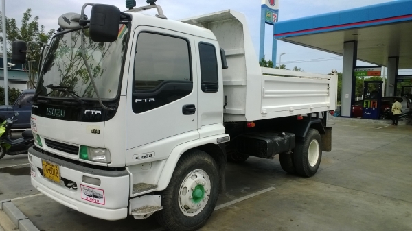 ISUZU FTR33F 6ล้อดั้ม200แรง ยูโร2 แม็คโหลดหัวเดิมบาง  ยาง1000 ปี*49 ห้างแท้ กะบะดั้มใหม่...