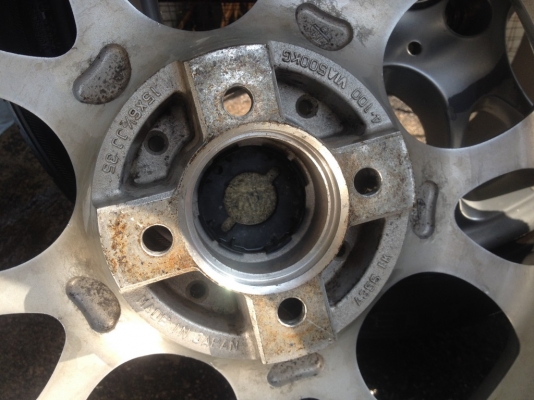 ล้อ JAPAN เเท้ขอบ15 4รู100กว้าง6.5off35ของมากจากยุ่นสภาพดี