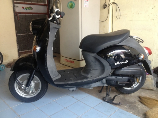 ขาย ยามาฮ่า vino50cc4จังหวะตัวล่าสุดรถเพิ่งประกอบสภาพเปลือกแตกตามรูปขายตามสภาพครับ