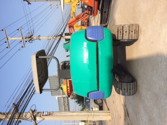 รถขุด KOMATSU PC25R มือสองนำเข้าจากญี่ปุ่น ทำสีใหม่ พร้อมใช้งาน