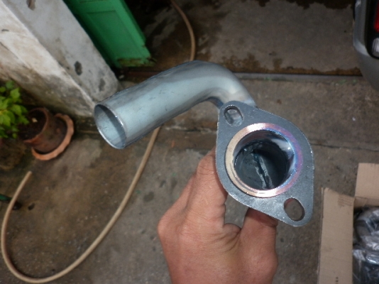 ขายคอท่อเิดิม dt125 โมโน