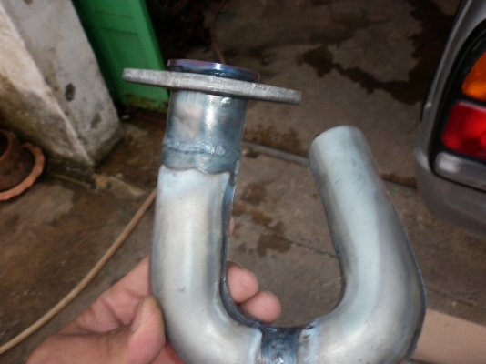 ขายคอท่อเิดิม dt125 โมโน