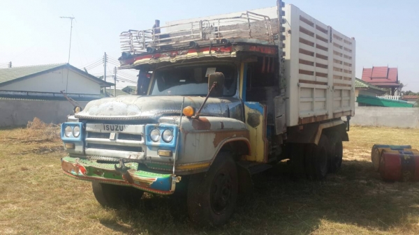 ขายสิบล้อหัวยาว เพลาเดียว ดรั้ม