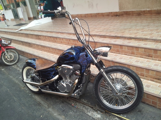 ขาย steed 400 ทะเบียนแท้ อยากแลก Honda แนวไหนก็ลองเสนอกันดูนะคับ ทะเบียนนะ