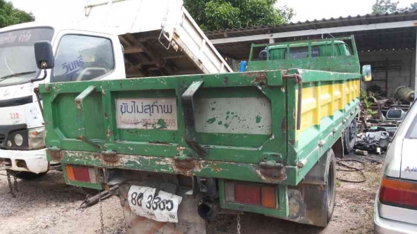 ขายรถ 6 ล้อกระบะคาร์โก้ TOYOTA BU87 เครื่อง 14B 115 แรงม้า เกียร์สั้น ปี 2538 กระบะยาว 4.40 เมตร ทะเบียนพร้อม ราคา 300000