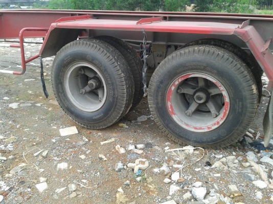 ขาย หางเทรลเลอร์ 2 เพลาพื้นเรียบมีทะเบียน สภาพสวย ขาย หางเทรลเลอร์ 2 เพลาพื้นเรียบมีทะเบียน สภาพสวย