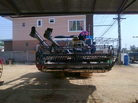 รถเกี่ยวศักดิ์พัฒนา BIG 37 FG2002 อุ้มข้าวได้ 2.5 ตัน รถสวยลดราคาจาก 400,000 บาท