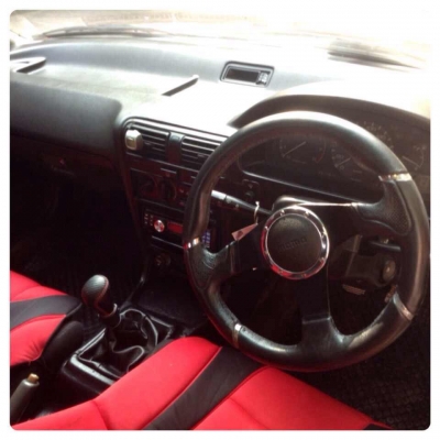 ขายaccord ตาเพชร ปี91 สีเเดง ราคา78000