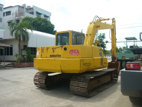 รถขุด Komatsu PC120-3 รถเก่านอก นำเข้าจากญี่ปุ่น พร้อมลุยงาน 091 695-6445