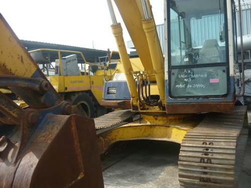 รถขุด Komastu PC120-5 รภเก่านอก นำเข้าจากญี่ปุ่น พร้อมใช้งาน