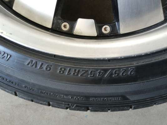 ขายแม๊ก Lenso ขอบ18 พร้อมยาง225/45/18 5รู100/114 ... 9900.- ขายแม๊ก Lenso ขอบ18 พร้อมยาง225/45/18 5รู100/114 ... 9900.-