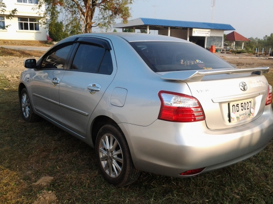 TOYOTA VIOS 1.5E ปี53 เกียร์ธรรมดา ไม่เคยดมแก้ส รถสาวโสดมือเดวป้ายแดง วิ่ง 9หมื่นก่าโล