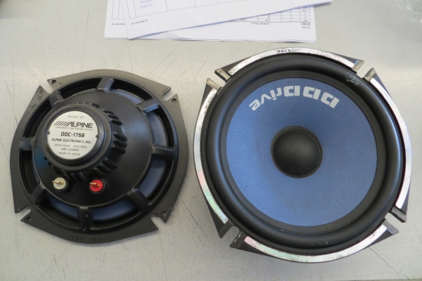 ลำโพง 6.5" เหล็กเหล็ว