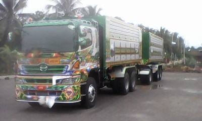 ขายสิบล้อพ่วง แม่-ลูกHINO 500 NGV 360