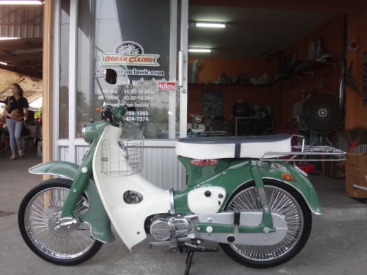 ขายc100โครงแท้สีเขียวโบราณเครื่องดรีมทะเบียนพร้อมโอนอยู่กทมบางแค#ร้านโบราณคลาสสิค#โทร0897661966