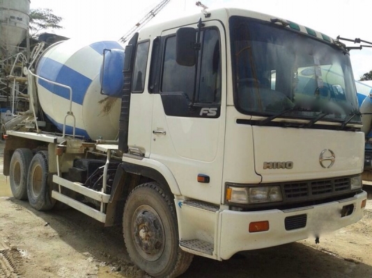 รถฮีโน่ 10 ล้อ โม่ปูน FS2K  320 แรงม้า.  ( รถประกอบ )  สนใจติดต่อ 081 - 6079515