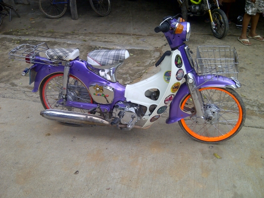 honda c65 เครื่องเวฟ มีเล่มเครื่อง พร้อมวิ่งทริป