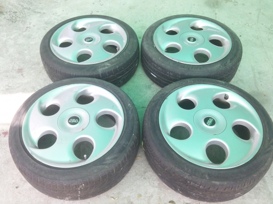 ขายล้อแม็กซ์ saab cd9000 ขอบ17ยี่ห้อ asa by bbsหรือแลกแมกปิคอัพขอบ16 6รู