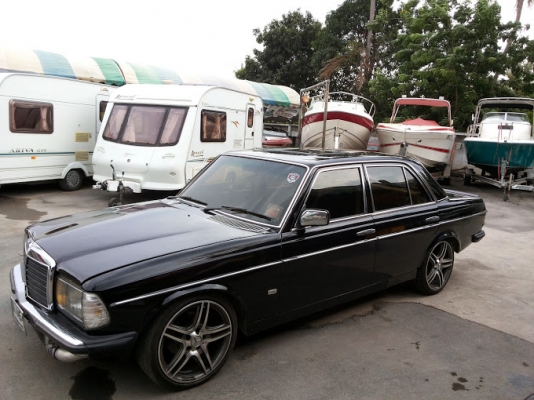 ขายด่วนครับ benz w123 1jz เทอโบ auto ขายด่วนครับ benz w123 1jz เทอโบ auto
