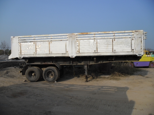 ขายหางพ่วงเซมิดั้ม อู่ นครปฐม AJ กระบะเนียมทะเบียนชุดโอนพร้อม