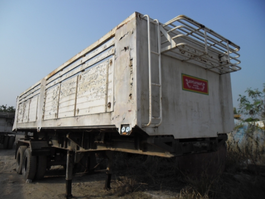 ขายหางพ่วงเซมิดั้ม อู่ นครปฐม AJ กระบะเนียมทะเบียนชุดโอนพร้อม