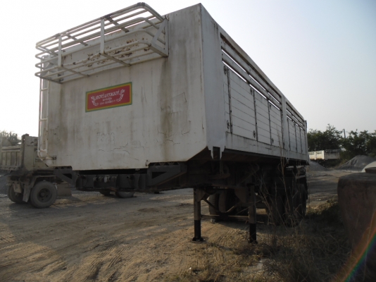 ขายหางพ่วงเซมิดั้ม อู่ นครปฐม AJ กระบะเนียมทะเบียนชุดโอนพร้อม