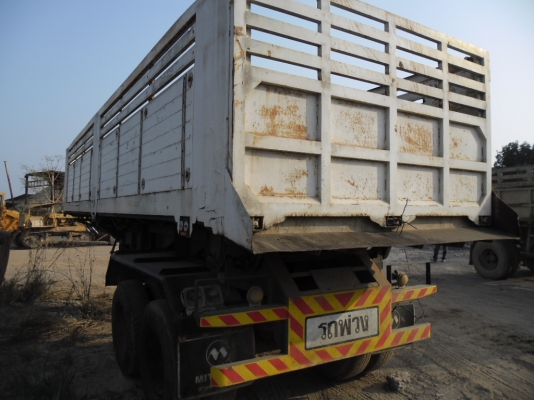 ขายหางพ่วงเซมิดั้ม อู่ นครปฐม AJ กระบะเนียมทะเบียนชุดโอนพร้อม