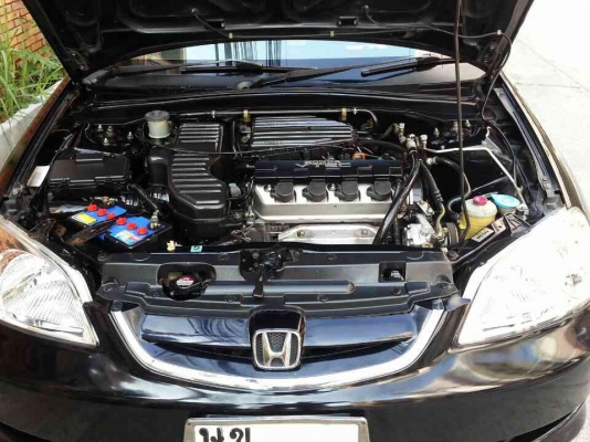 ขาย Honda Civic Dimention Vtec ปี 2003 AT สีดำ 1700CC. ขาย Honda Civic Dimention Vtec ปี 2003 AT สีดำ 1700CC.