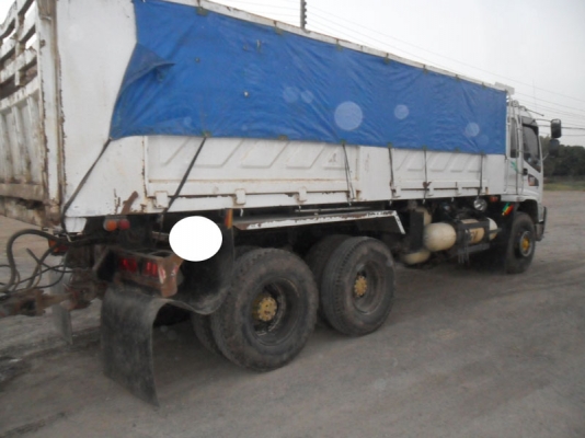 Isuzu Deca 270 Euro 2 แก๊ส 8 ถัง แม่ลูก อู่ สามมิตร 3 คานยัดจาก SMM