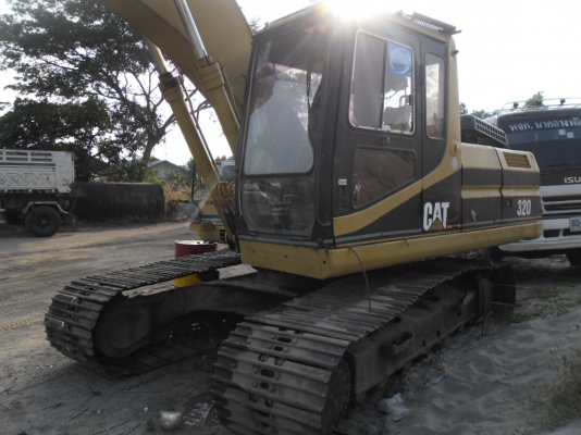 ขายรถแบคโฮ CAT320V2-2DL สภาพเช็คระบบใหม่ทั้งคันเครื่องดีปั้มดีไฟฟ้าครบเอวแน่นโซ่ 70\% เอกสารทะเบียน