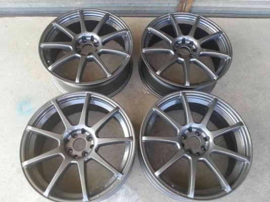 Advan RS ขอบ 18 4รู100/114 ครบชุด 4วง