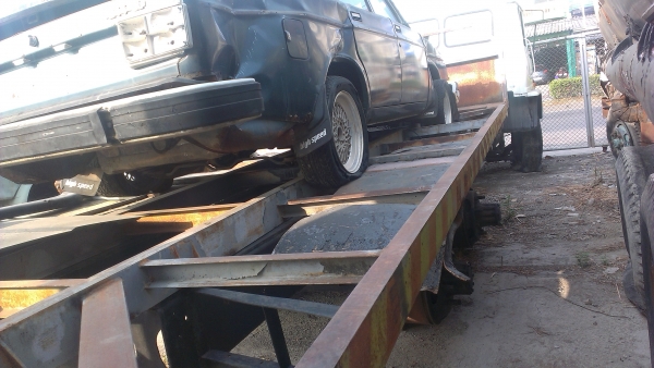 รถบรรทุกปลดระวาง