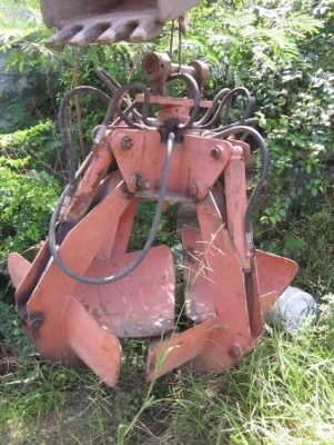 ขาย-หัวคีบเศษเหล็ก สำหรับรถขุด/แบคโฮ ของเก่าญี่ปุ่น สภาพดี พร้อมใช้ทันที