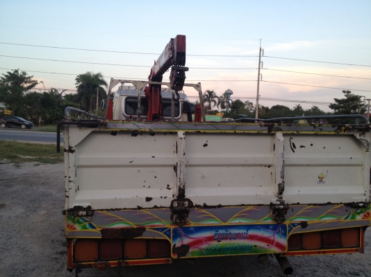 ขาย 6 ล้อ HINO ติดเครน 3 ตัน 3 ปลอก ขาย 6 ล้อ HINO ติดเครน 3 ตัน 3 ปลอก