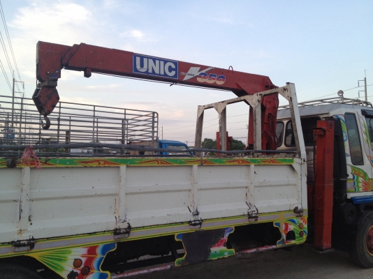 ขาย 6 ล้อ HINO ติดเครน 3 ตัน 3 ปลอก ขาย 6 ล้อ HINO ติดเครน 3 ตัน 3 ปลอก