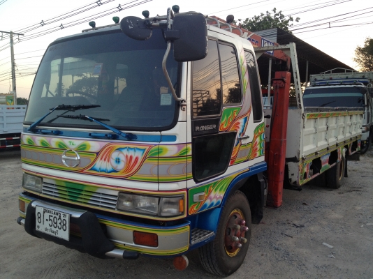 ขาย 6 ล้อ HINO ติดเครน 3 ตัน 3 ปลอก