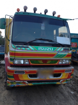 รถอิซูซุ 10 ล้อดั๊ม FXZ 320 แรงม้า ปี 50  ( ขายแม่ลูก  มีขาย 3 พ่วง  ) สนใจติดต่อ 081 - 6079515
