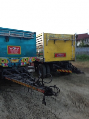 รถอิซูซุ 10 ล้อดั๊ม FXZ 320 แรงม้า ปี 50  ( ขายแม่ลูก  มีขาย 3 พ่วง  ) สนใจติดต่อ 081 - 6079515