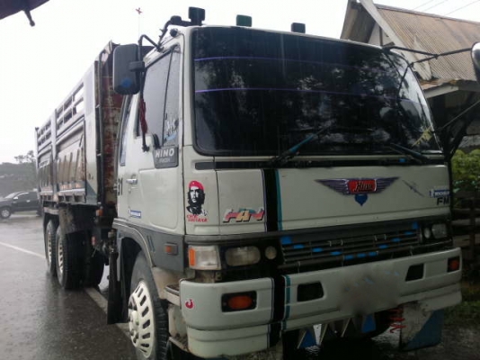 รถฮีโน่ 10 ล้อดั๊ม FM3H  195 แรงม้า ปี 39  สนใจติดต่อ 081 - 6079515