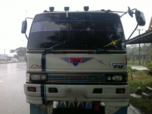 รถฮีโน่ 10 ล้อดั๊ม FM3H  195 แรงม้า ปี 39  สนใจติดต่อ 081 - 6079515