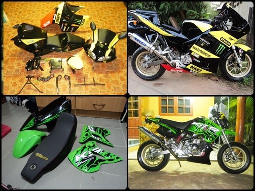 ขายด่วน KSR ปี53 ลาย5.5 แต่งGP รถใหม่กริ๊บวิ่ง8พันโล แต่งหมดเยอะ