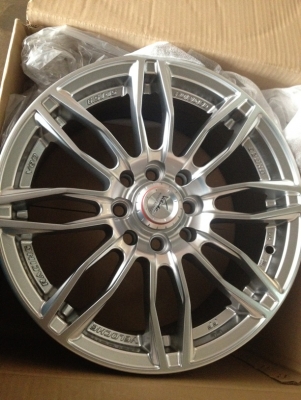 ขายล้อแม็กใหม่100\% Samurai Azura ขอบ15 4รู100/114 ราคา 9300 ถูกๆ