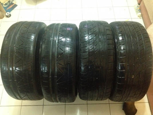 ขายแม็กซ์มือ2 ขอบ18 Linea Sport แท้ 5 รู114 +ยาง 12000 ถูกๆ