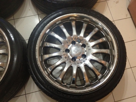 ขายแม็กซ์มือ2 ขอบ18 Linea Sport แท้ 5 รู114 +ยาง 12000 ถูกๆ