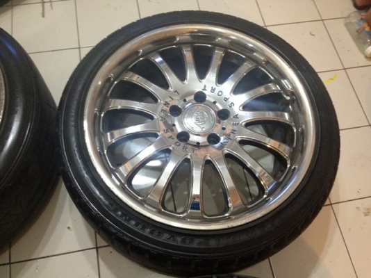 ขายแม็กซ์มือ2 ขอบ18 Linea Sport แท้ 5 รู114 +ยาง 12000 ถูกๆ