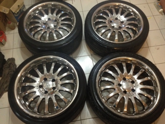 ขายแม็กซ์มือ2 ขอบ18 Linea Sport แท้ 5 รู114 +ยาง 12000 ถูกๆ