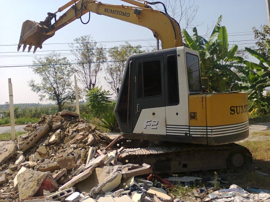 ขายแมกโคs160SUMITTOMO 60รถนอกใช้น้อยรรถสวยสีเดิม เอกสารอินวอย์ มีลายหัวแย็ก รถเร็วมาก