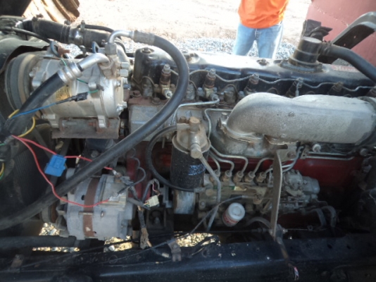 ขายรถฮีโน่FD6ล้อดั้ม เครื่องHO7C เบรกทิฟฟี่ สภาพรถพร้อมใช้งานคับ