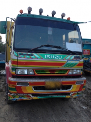 รถอิซูซุ 10 ล้อดั๊ม FXZ 320 แรงม้า ปี 50  ( ขายแม่ลูก  มีขาย 3 พ่วง  ) สนใจติดต่อ 081 - 6079515
